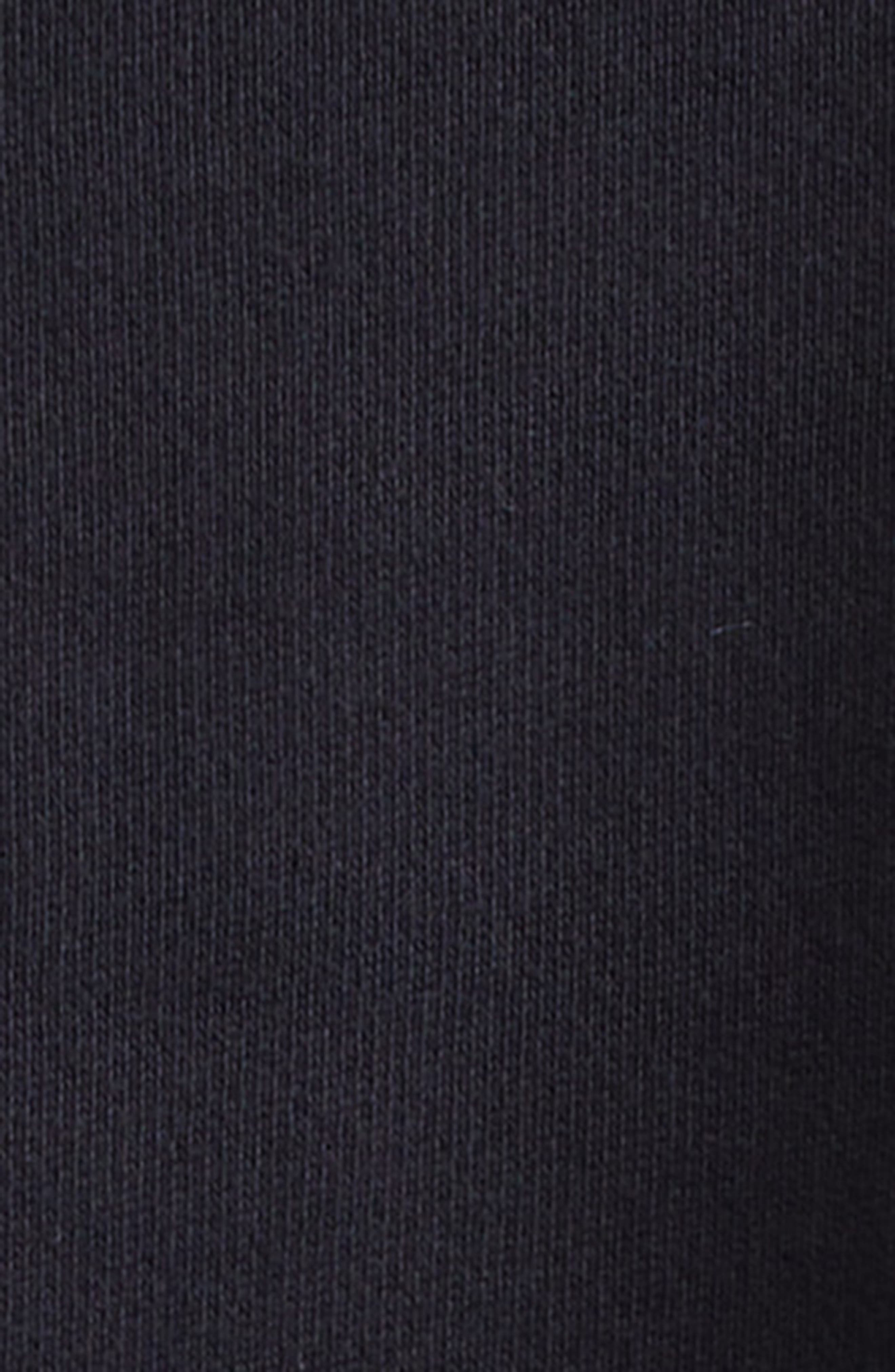 Alexander Wang Stacked Logo Cotton Terry Sweatshirt in Black at Nordstrom - 6