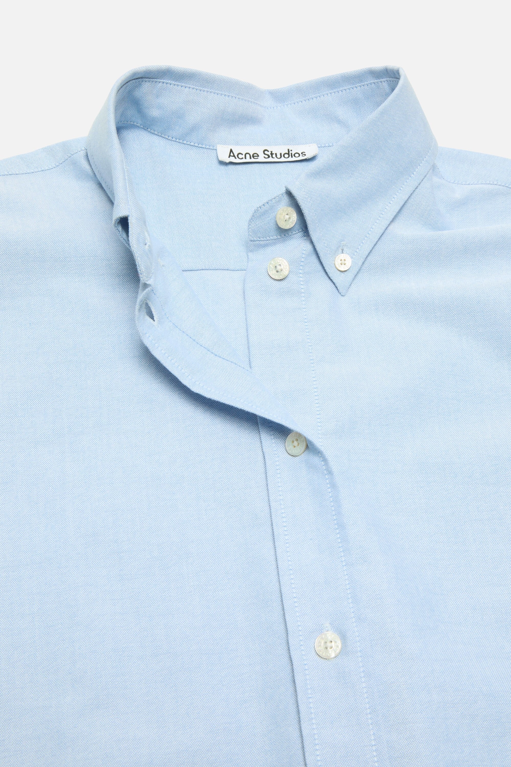 Button-up shirt - Blue - 5