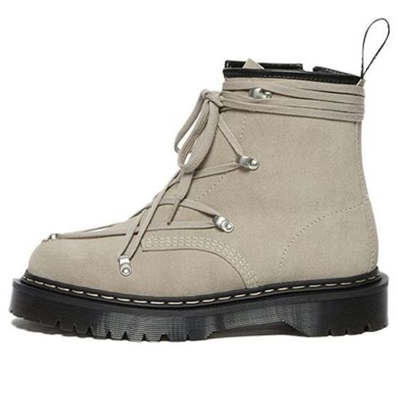 Dr. Martens Rick Owens x 1460 Bex Suede Boot 'Light Taupe' 27023696 - 1