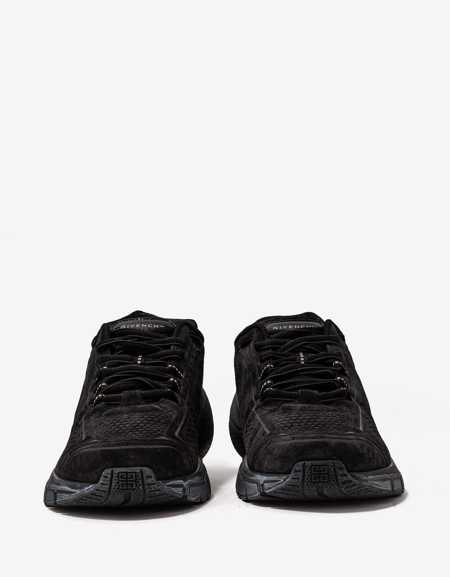 Givenchy Black TK-MX Runner Suede Trainers - 4