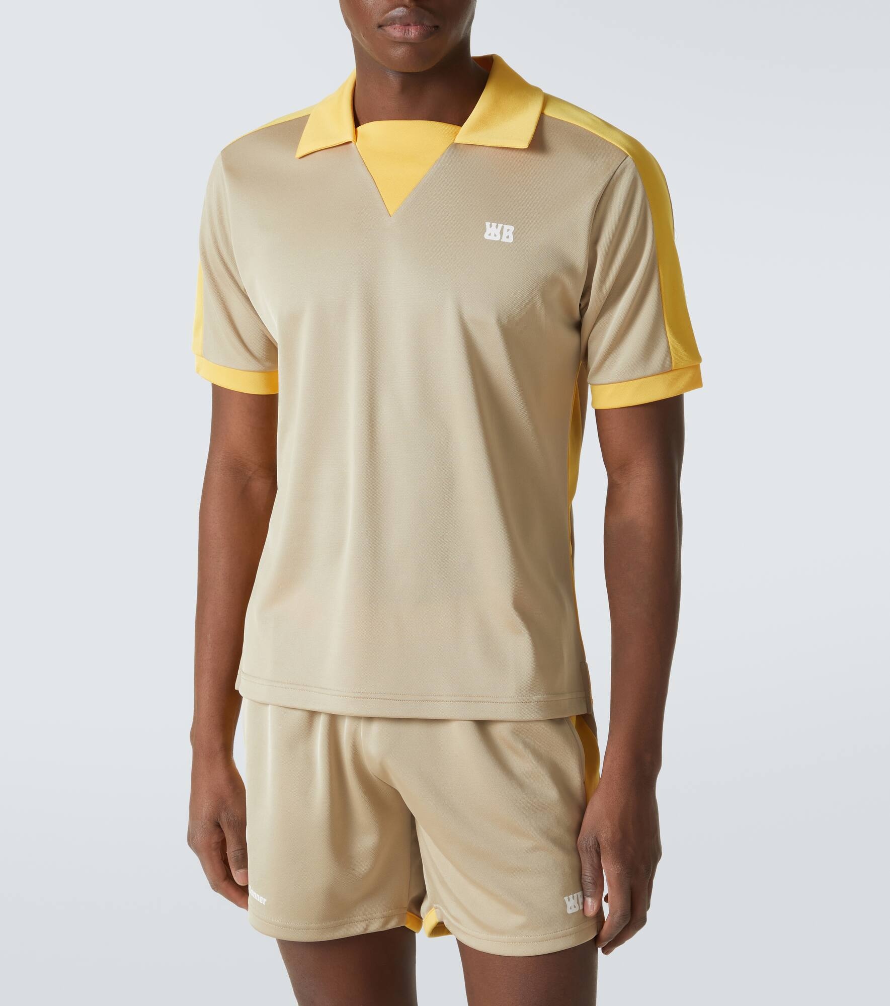 Logo colorblocked polo shirt - 3