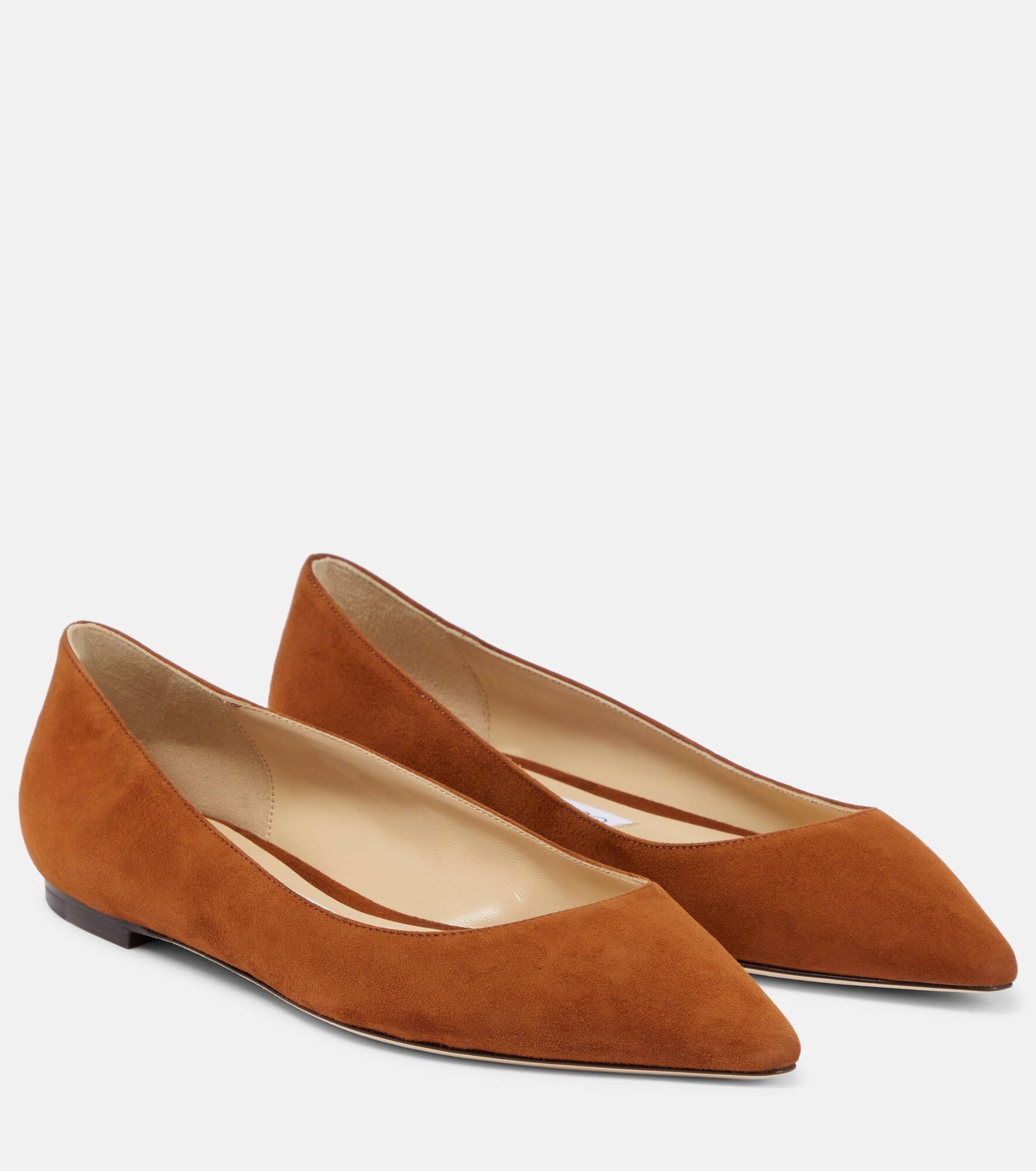 Romy suede ballet flats - 1