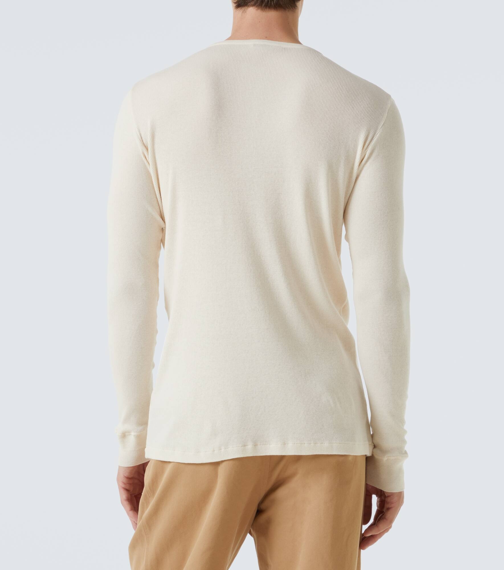 Cotton Henley shirt - 4