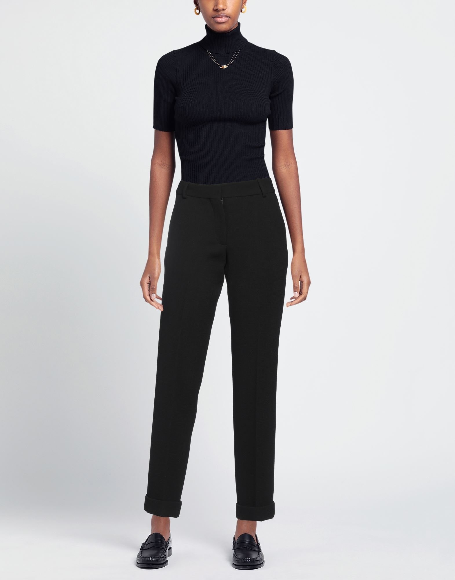 Black Women's Casual Pants - 2