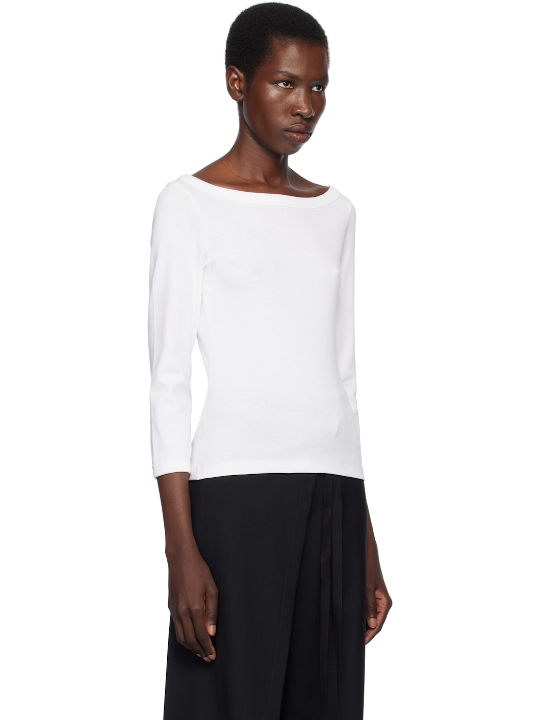 White Steffi T-shirt - 2