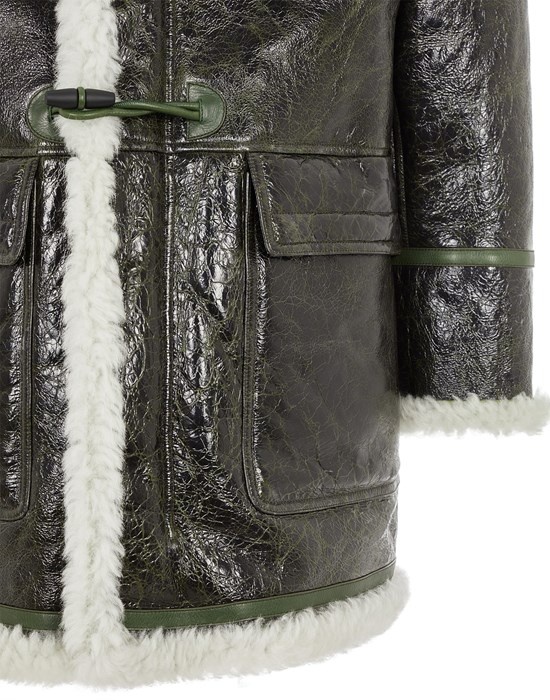 00197 VITRIFIED SHEEPSKIN MUSK GREEN - 7