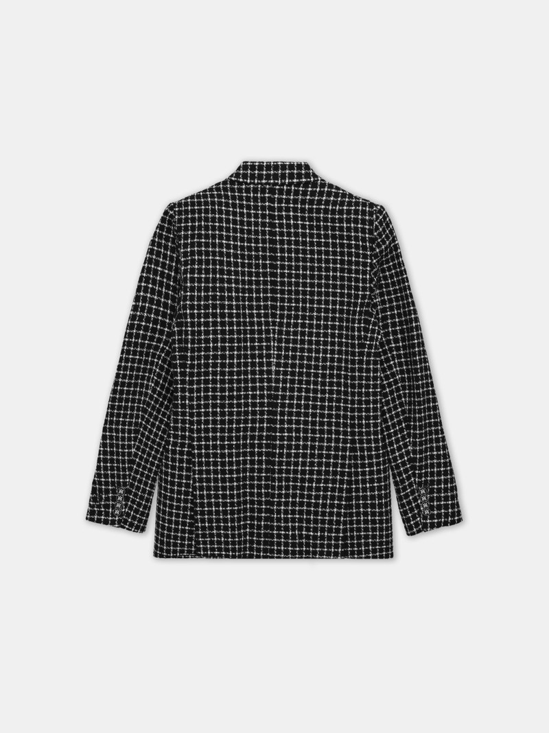 BOUCLE DOUBLE-BREASTED BLAZER 3
