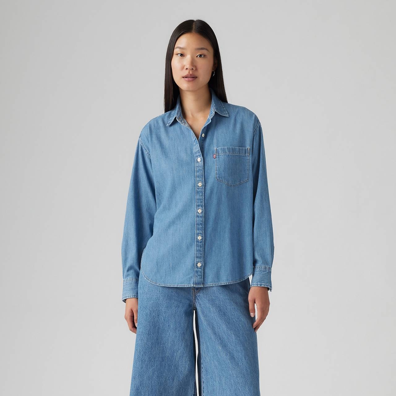 HARLIE BOYFRIEND SHIRT - 1