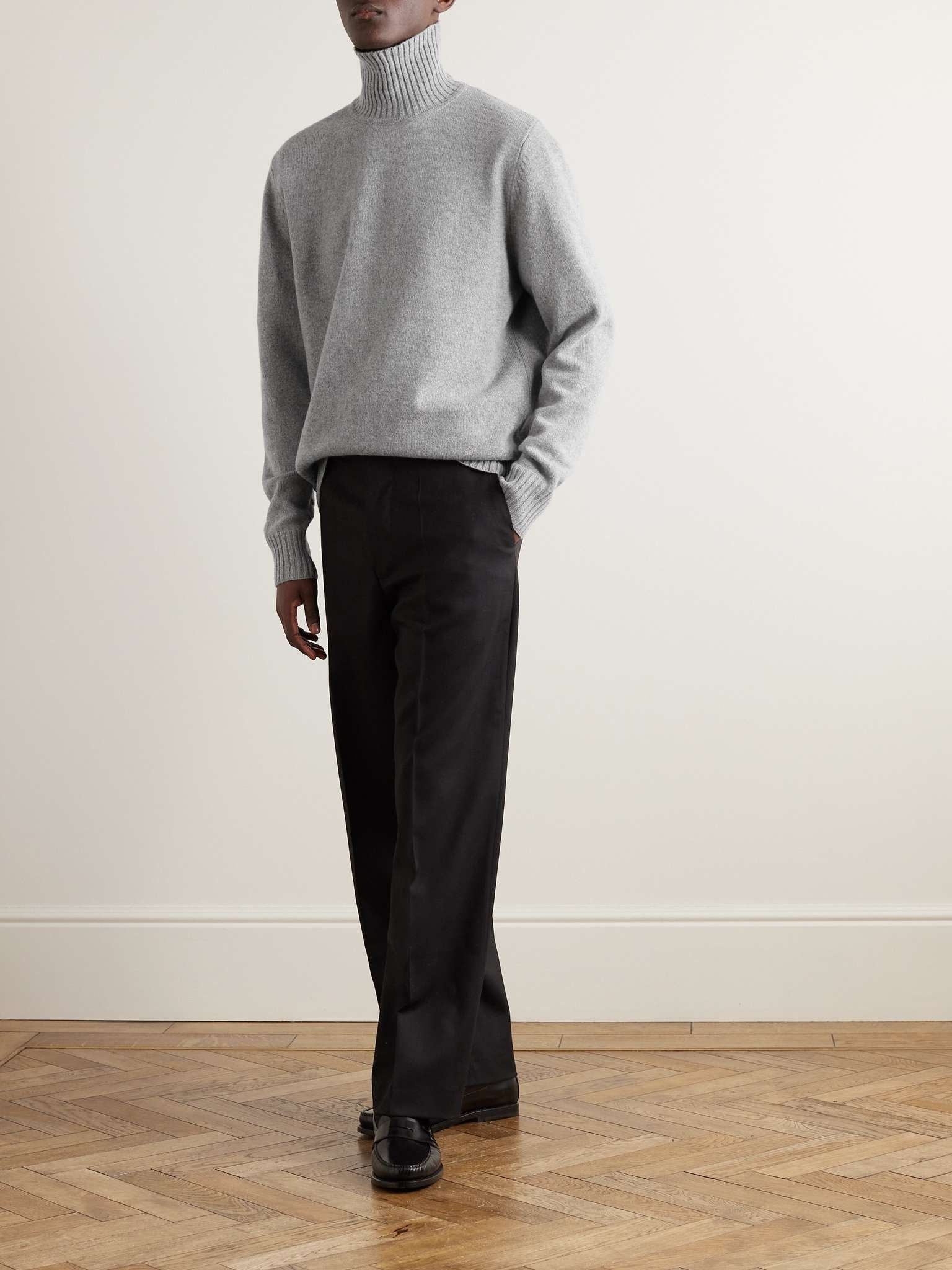 Wool and Cashmere-Blend Rollneck Sweater - 2