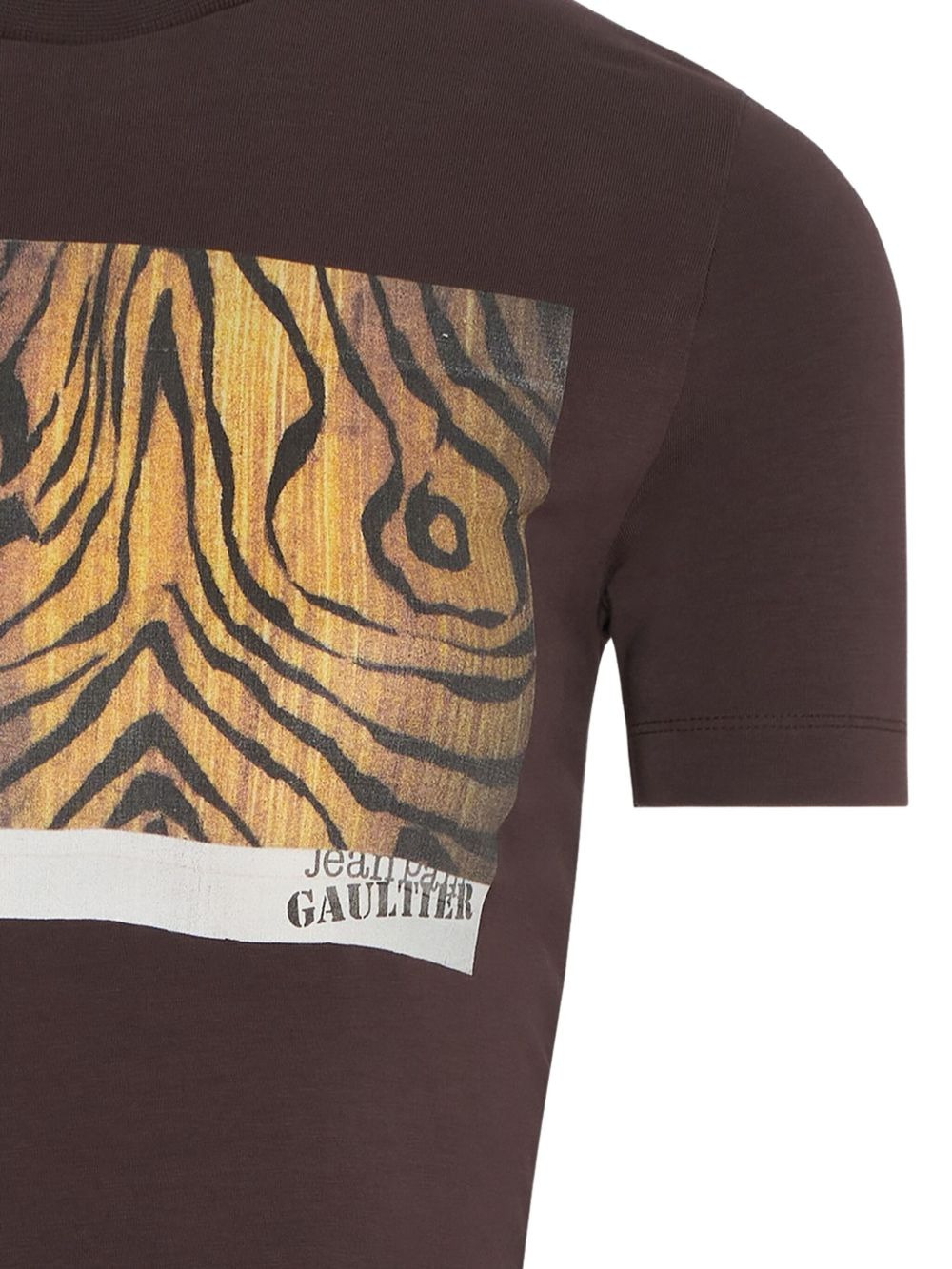 printed crew-neck T-shirt - 2