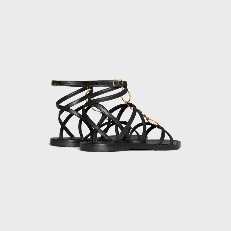 CELINE CELINE LYMPIA STRAPPY JEWEL SANDAL  IN CALFSKIN outlook