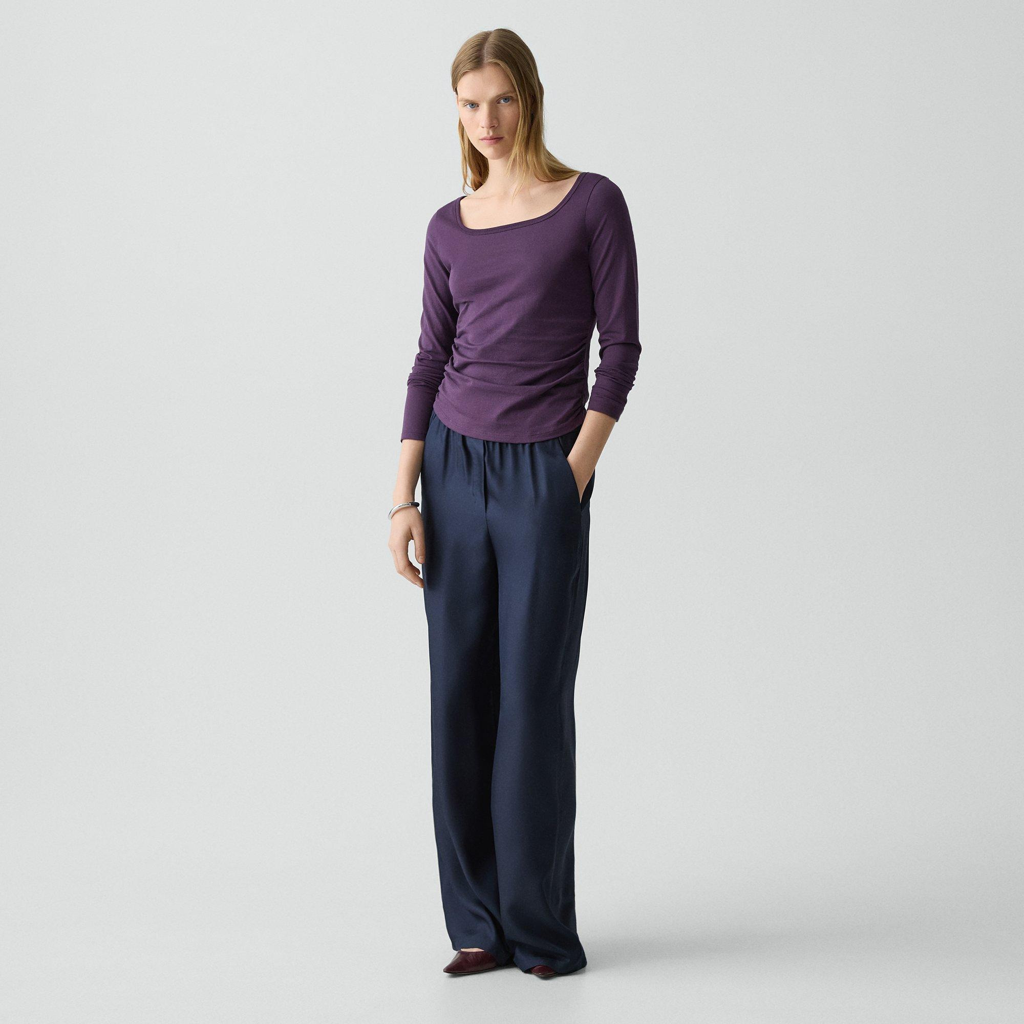 Square Neck Tee in Certified Organic Cotton - 6