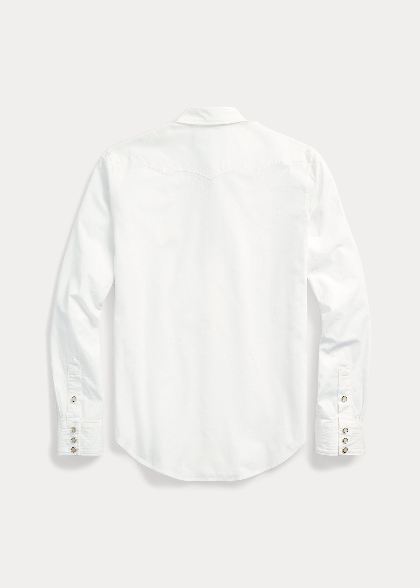Slim Fit Poplin Western Shirt - 2