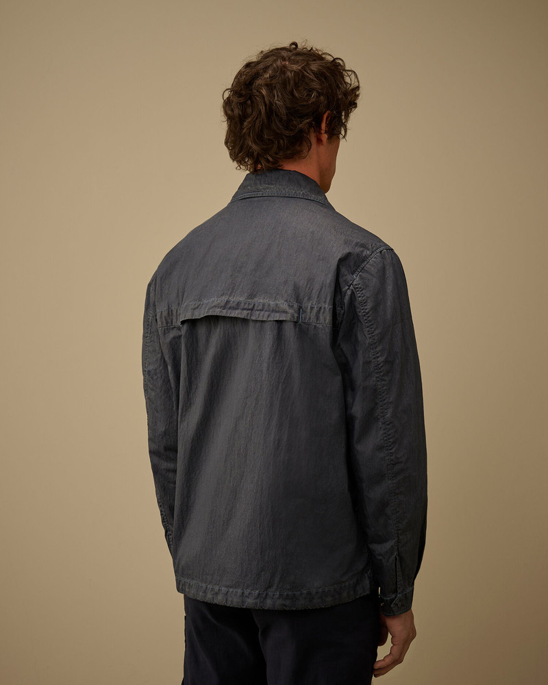 50 Fili Wax Zipped Lens Overshirt 4