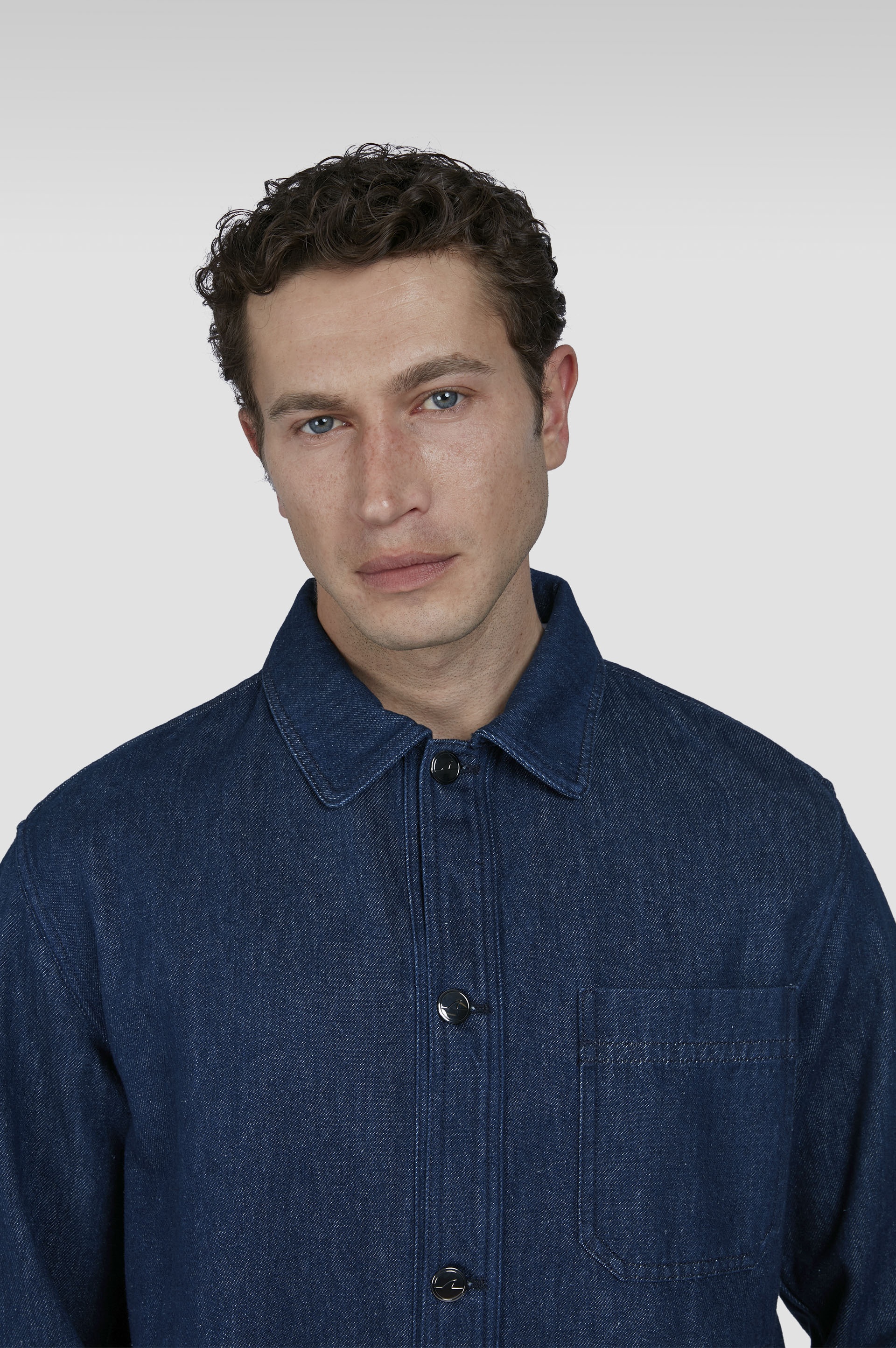 SHACKET IN RAW DENIM - 4