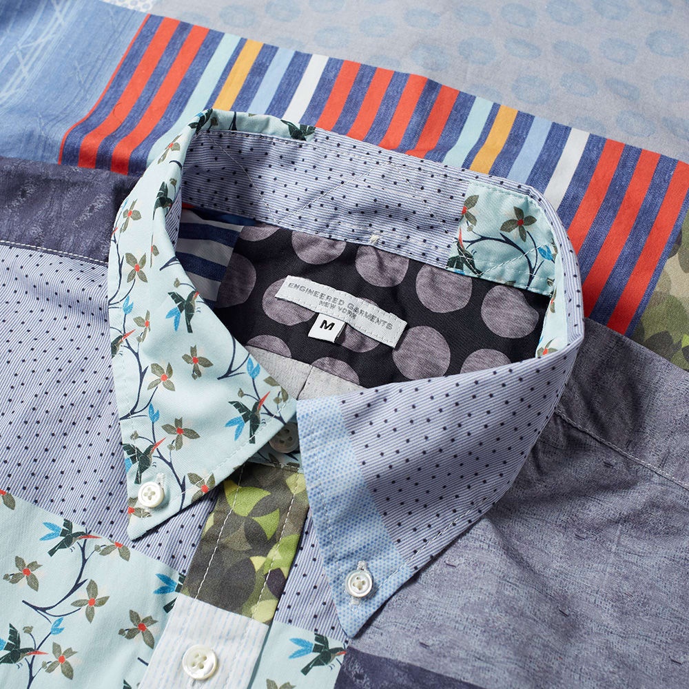 Engineered Garments Patchwork Popover Shirt - 2