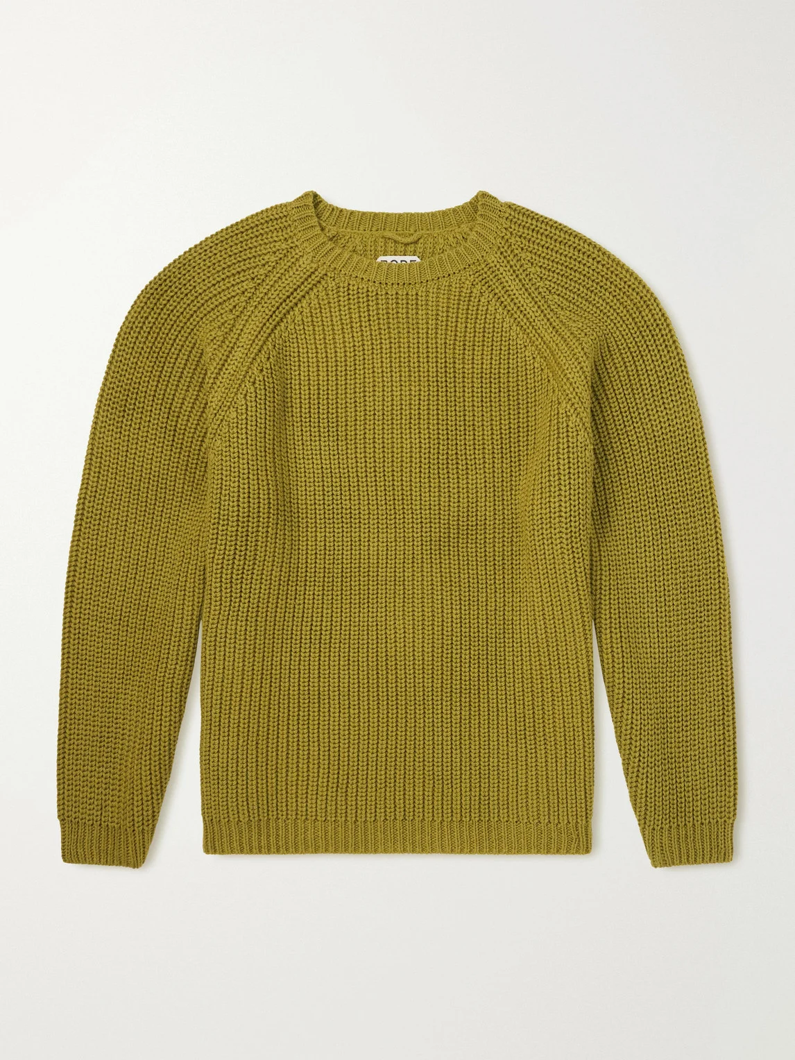 Merton Cotton and Wool-Blend Sweater - 1