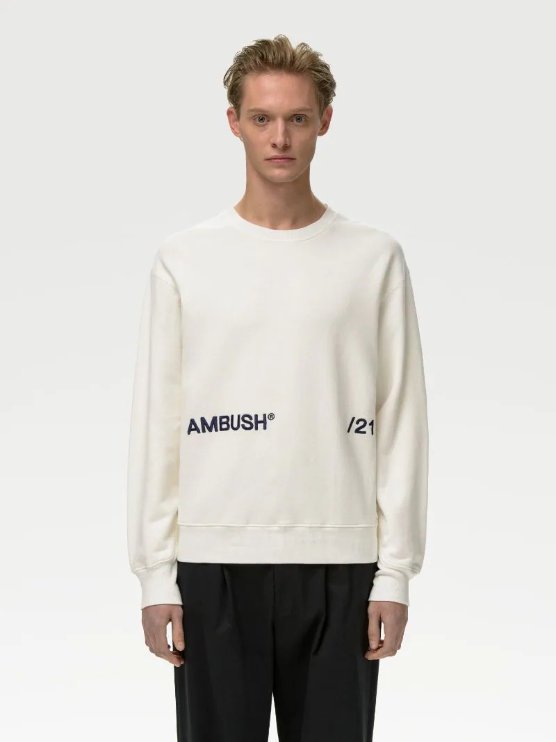 CREWNECK INSERTS SWEATSHIRT - 3