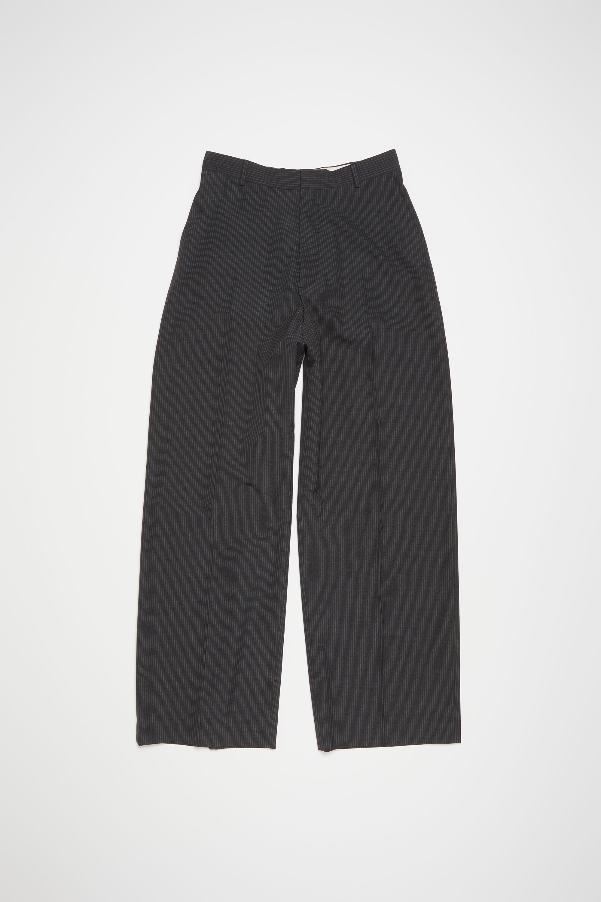 Tailored trousers - Anthracite grey - 1