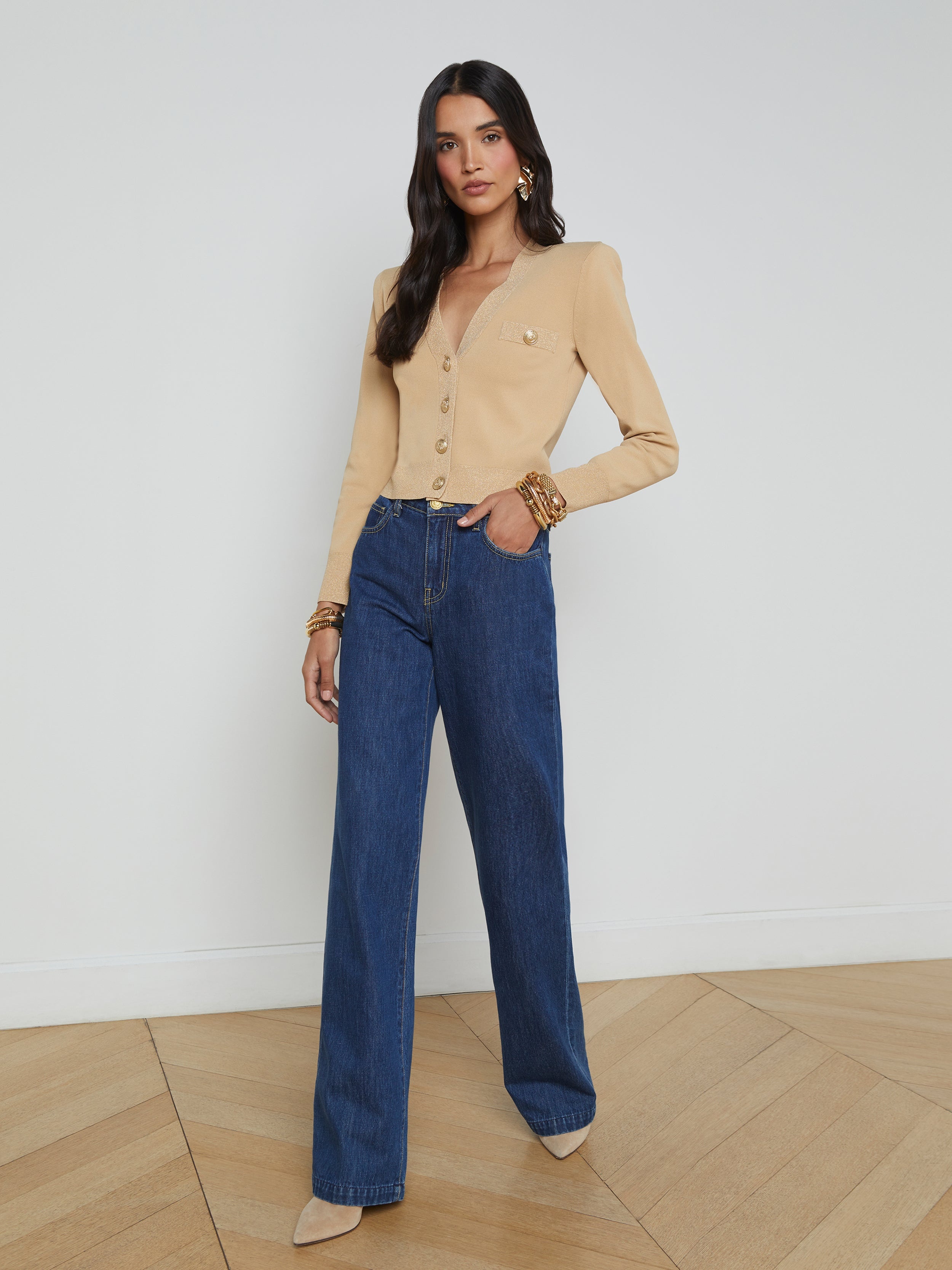 Taya V-Neck Cardigan - 3