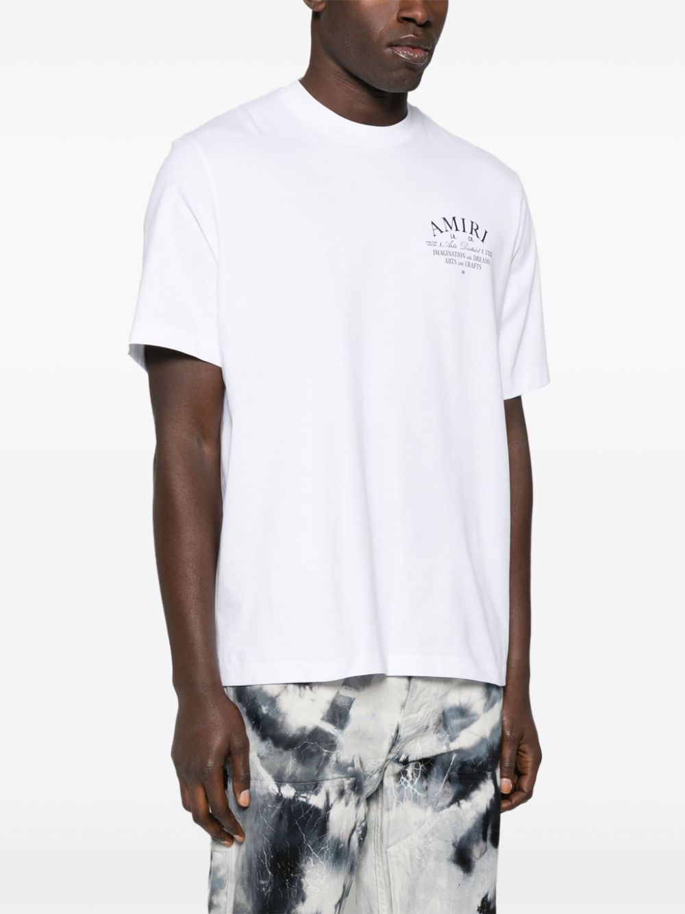 logo-print cotton T-shirt - 3