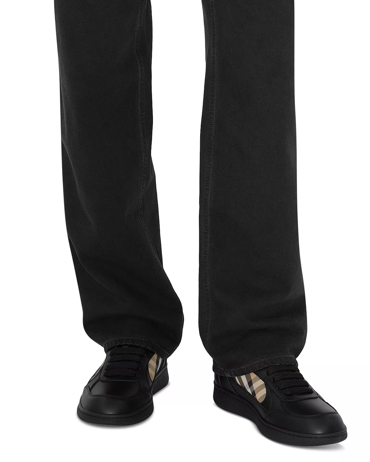 Men's Terrace Check Low Top Sneakers - 3