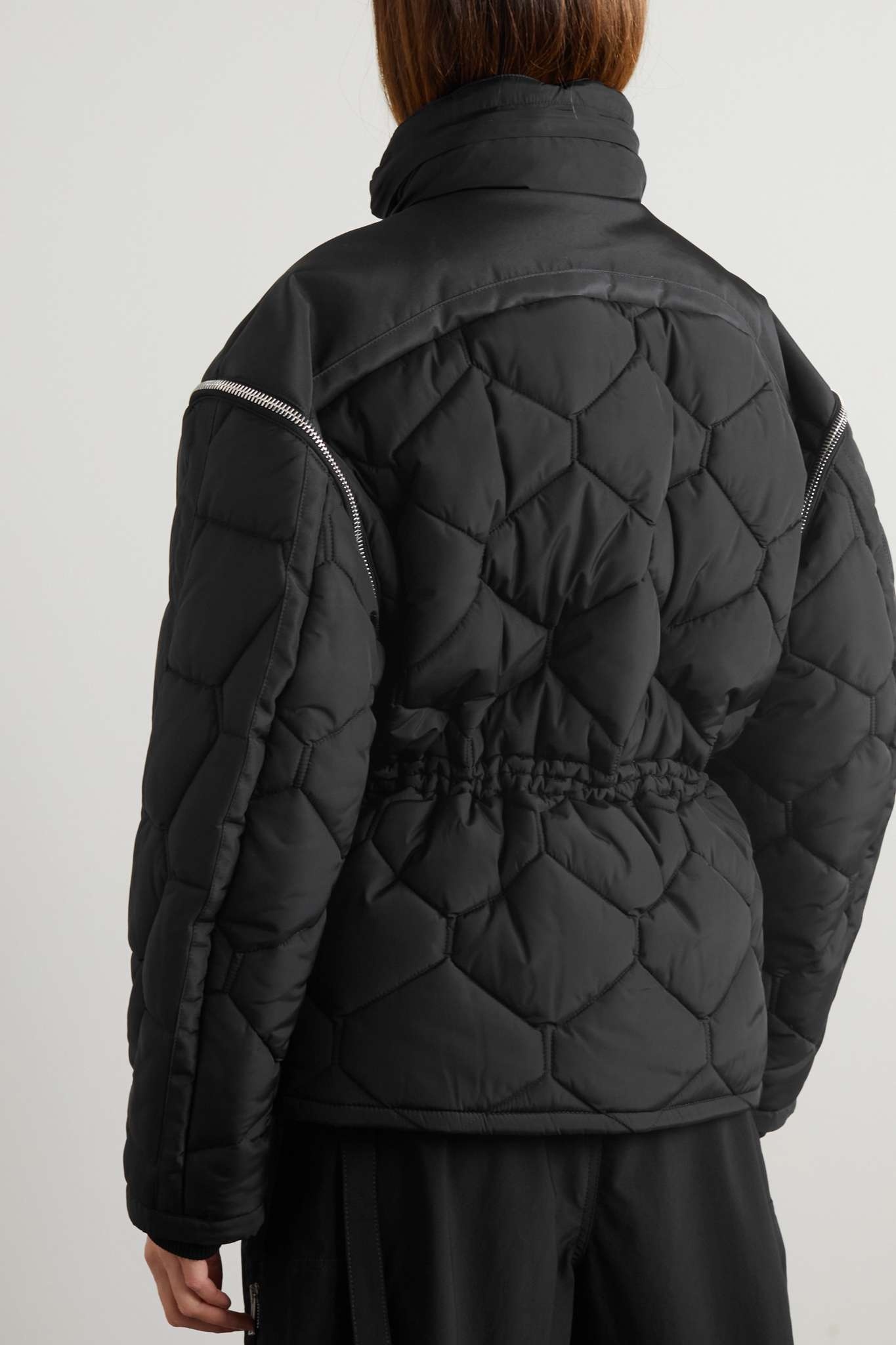 Convertible quilted padded shell jacket - 4