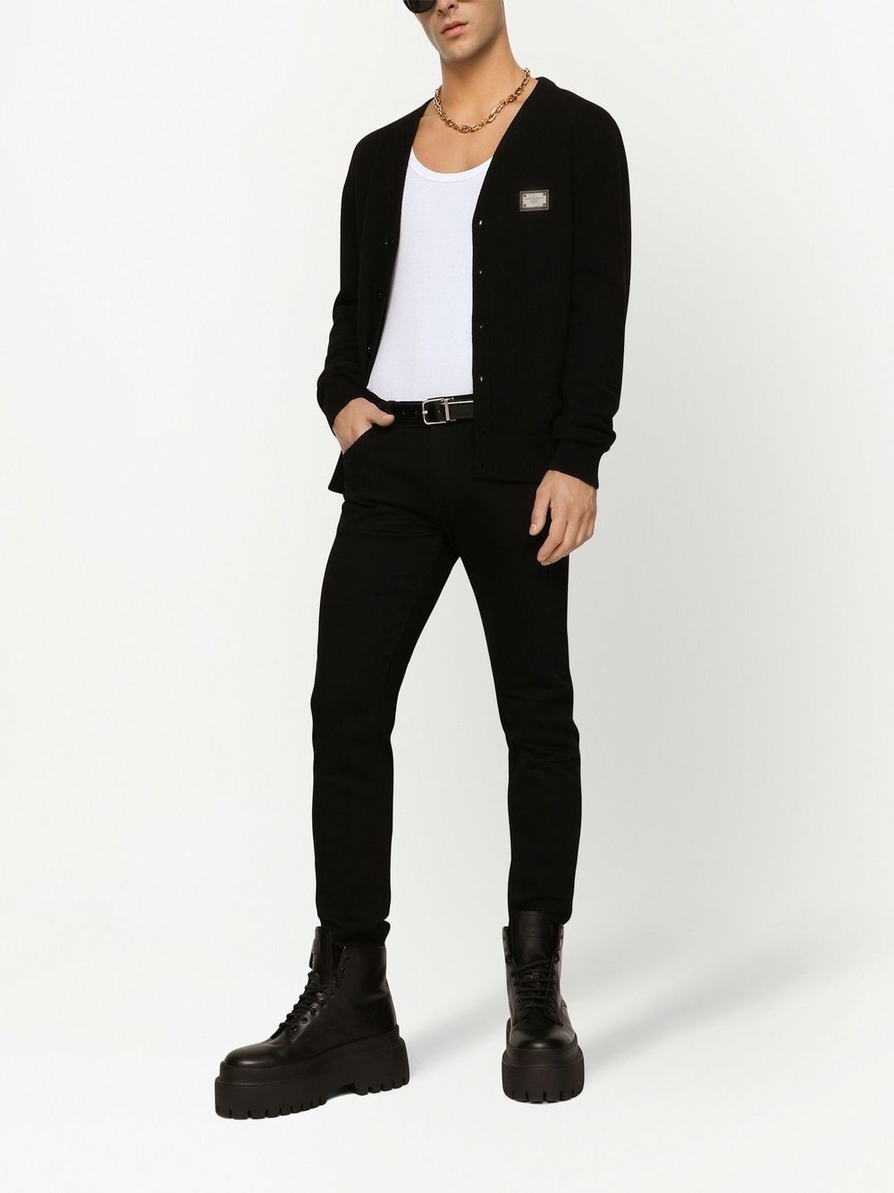 high-rise straight-leg jeans - 2