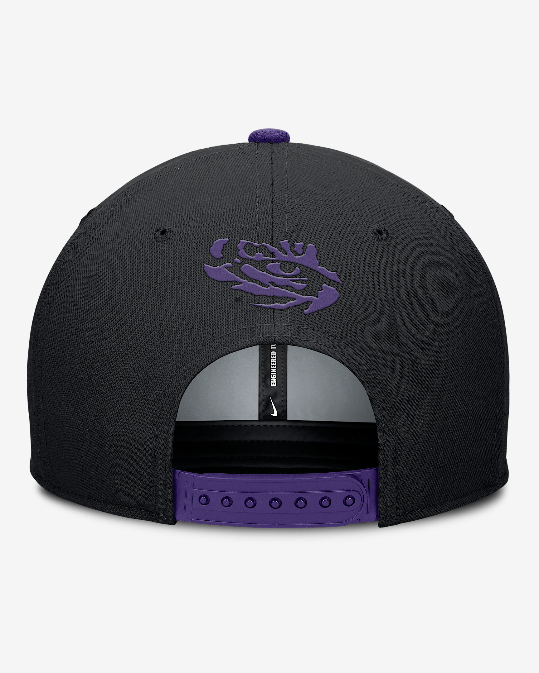LSU Sideline Campus Local Pro Men's Nike Dri-FIT College Adjustable Hat - 2