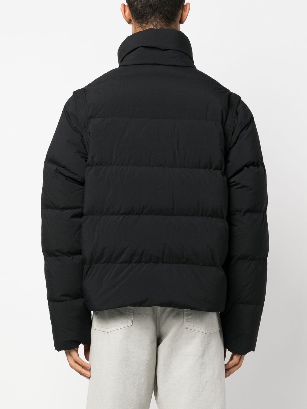 high-neck padded jacket - 4