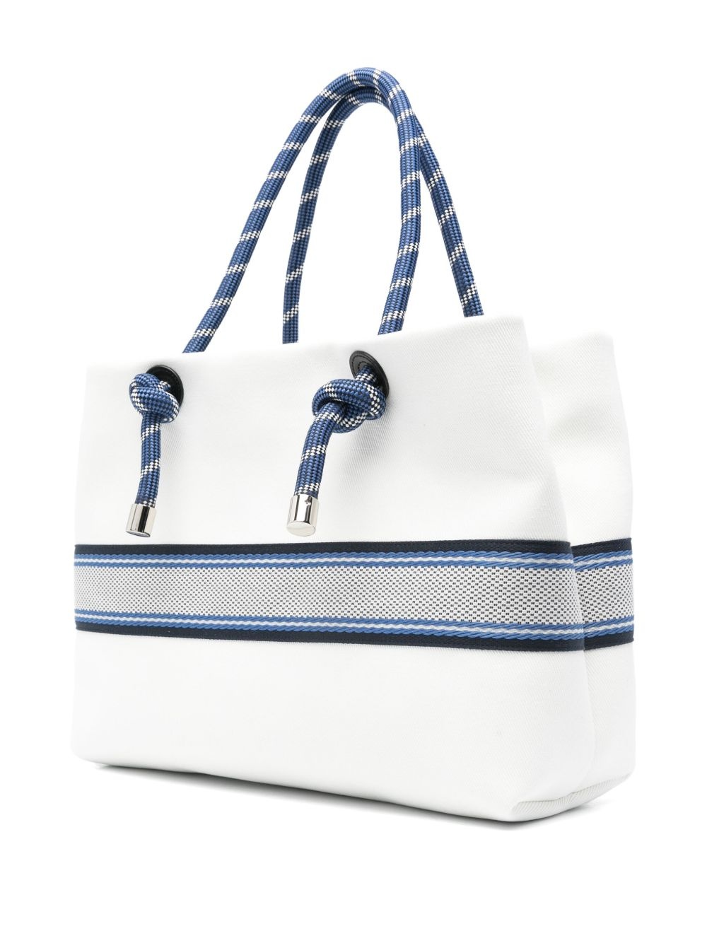 logo-embroidered tote bag - 3