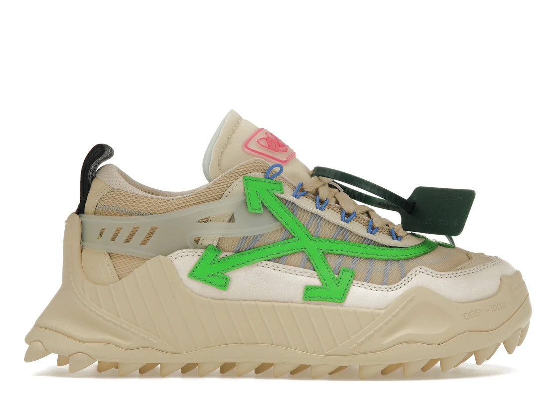 Off-White Odsy-1000 Beige Green - 1