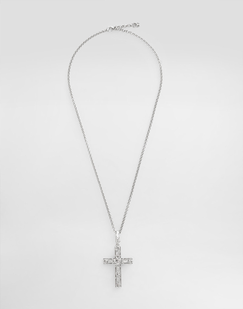Metal necklace with logo 1