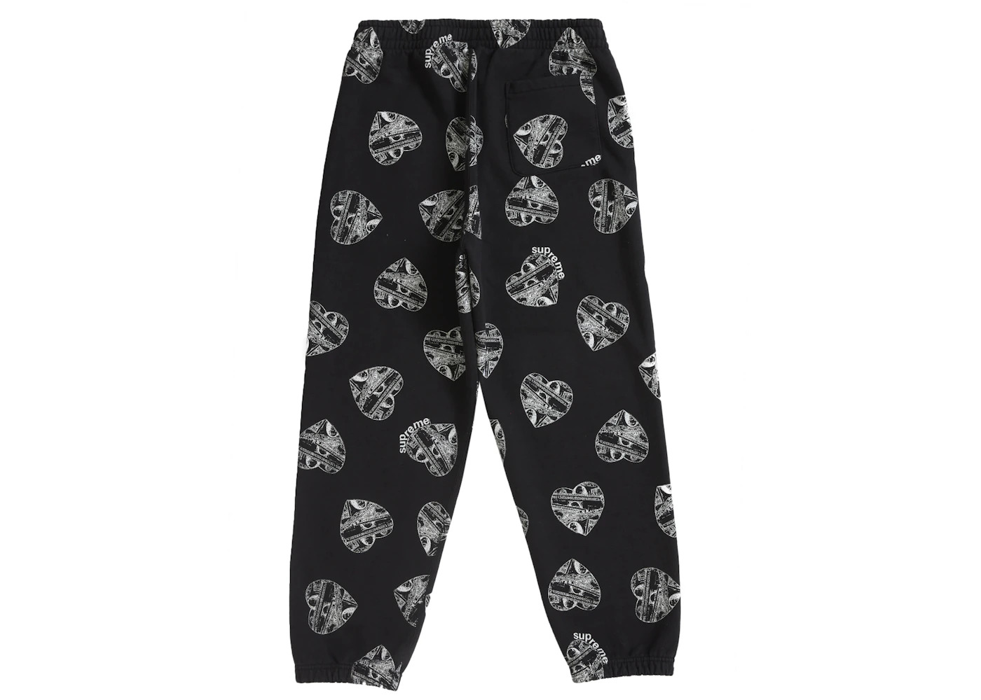 Supreme Love Cash Sweatpant Black - 2