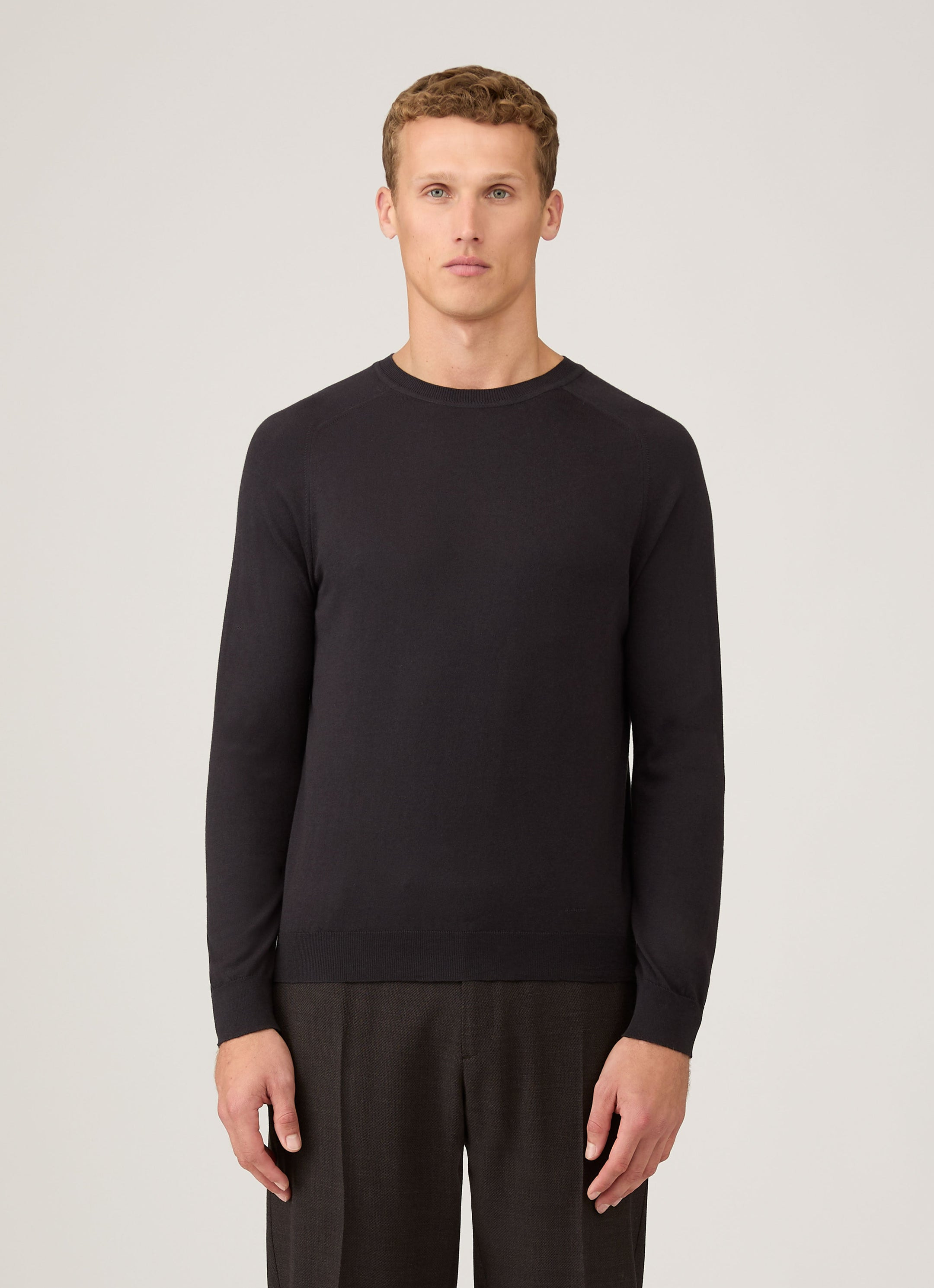 Sea Island Cashmere Crew Neck Jumper - 2