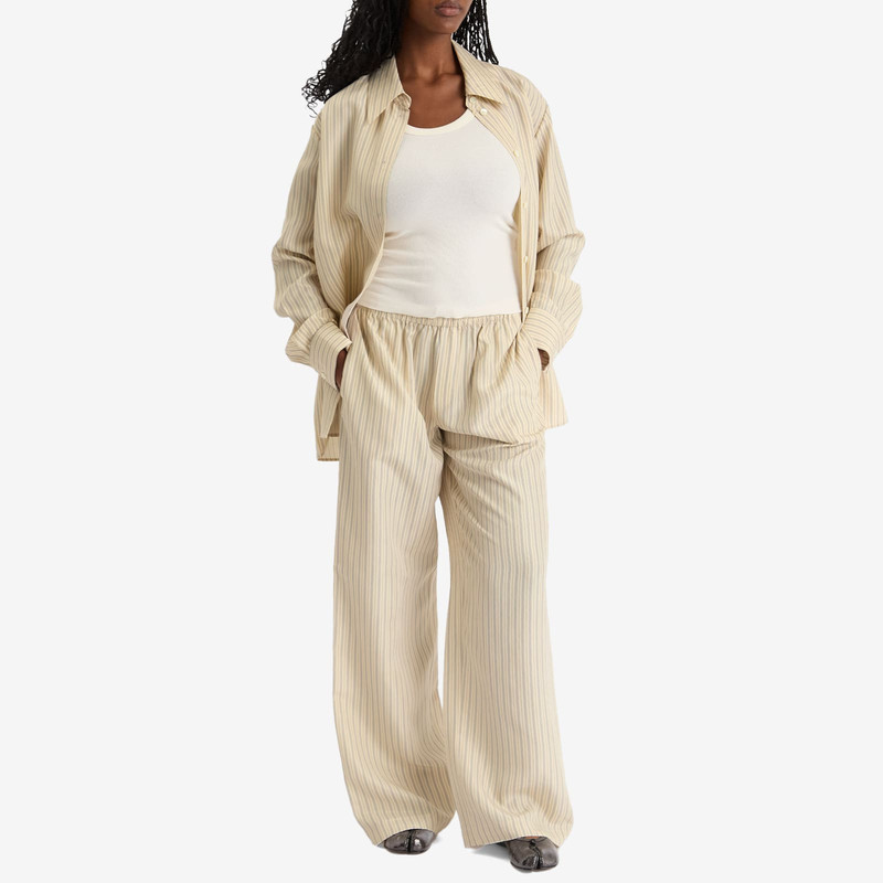 RÓHE Róhe Silk Striped Shirt outlook