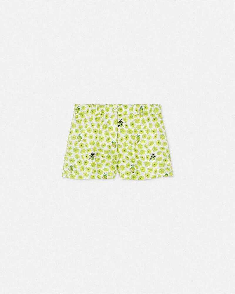 Strawberry Garden Silk Boxer Shorts - 1