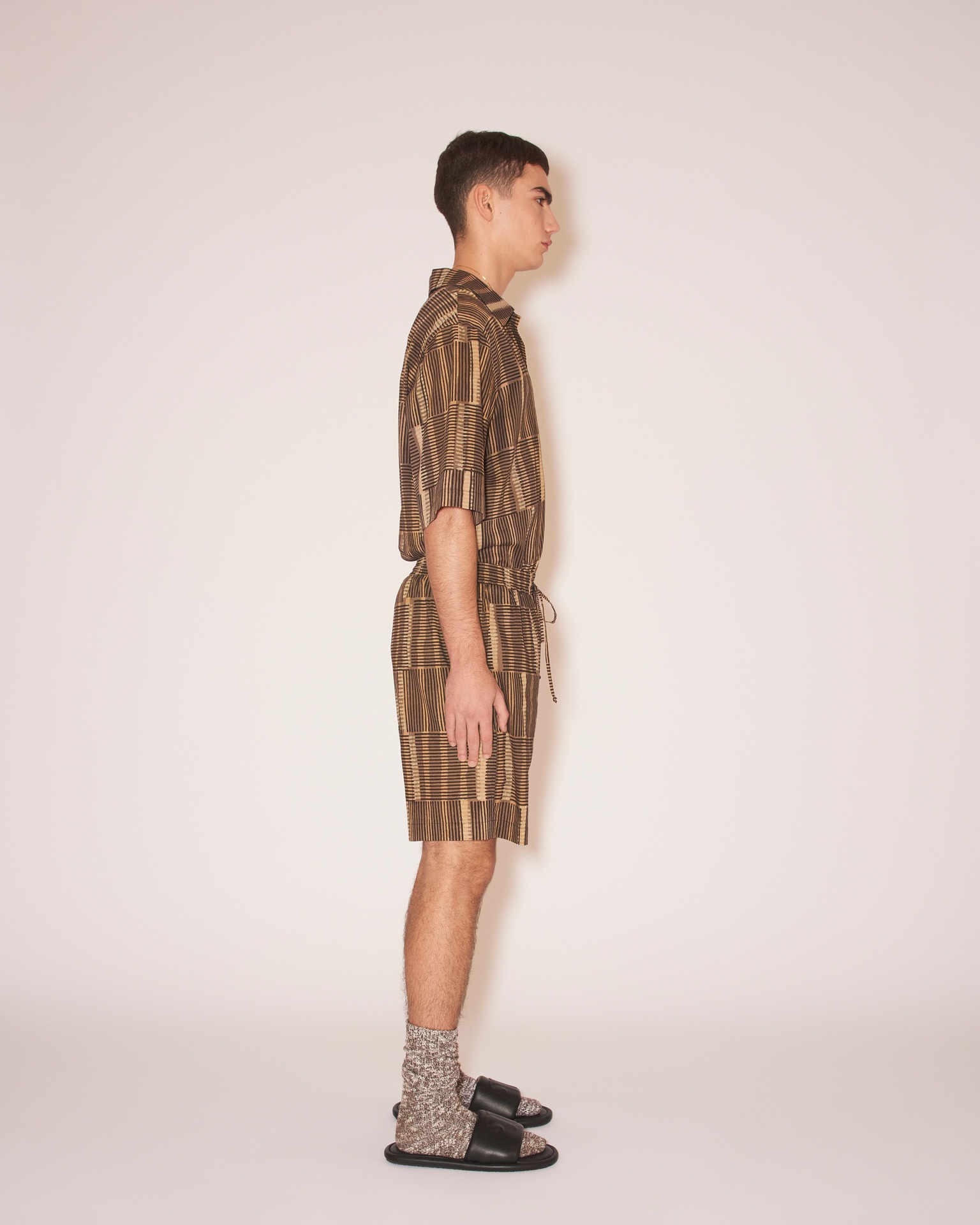 BOLEN - Printed cotton shirt - Stripe - 4