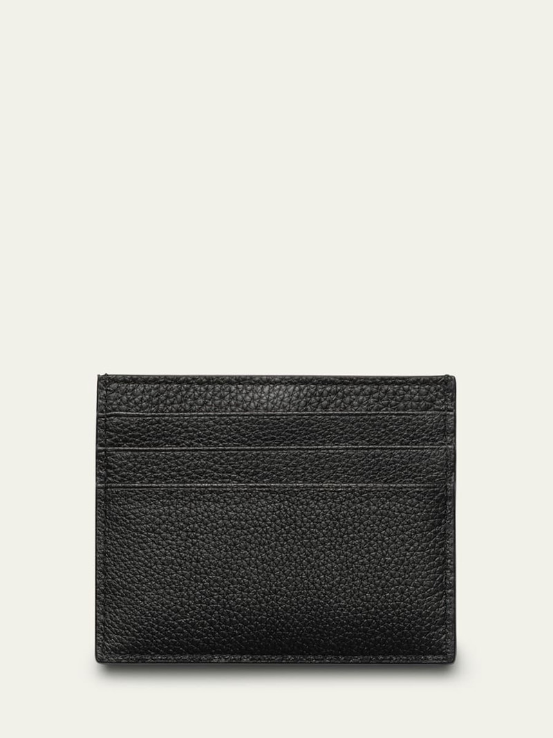 Prada Triangle Logo Leather Card Holder outlook