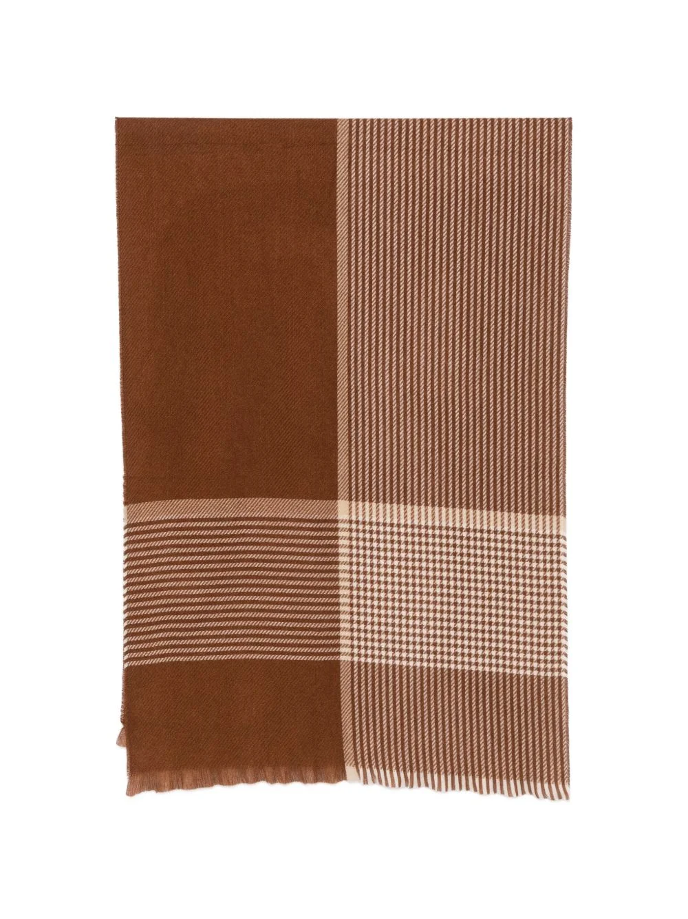 Melody check-pattern scarf - 1
