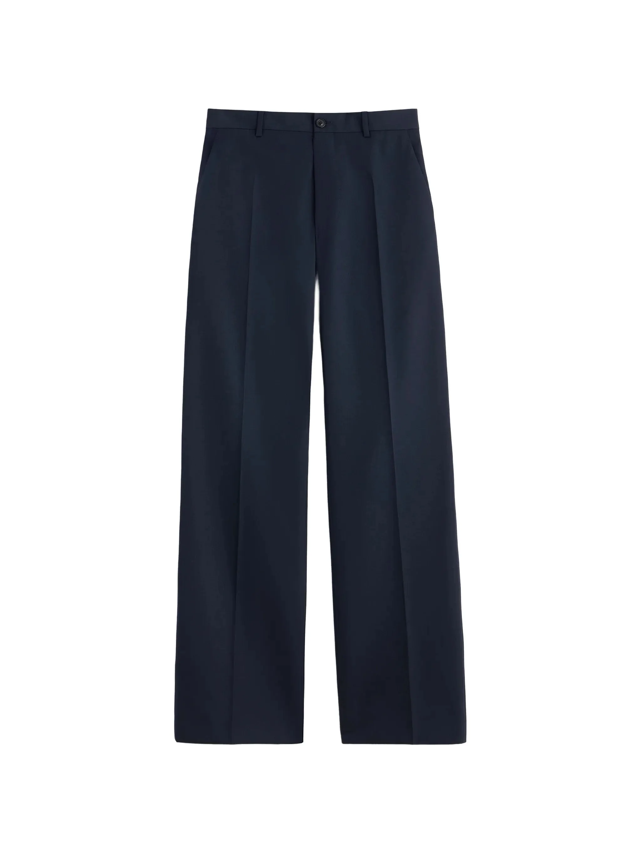 Maison Margiela Pleated Wool Tailored Trousers - 1