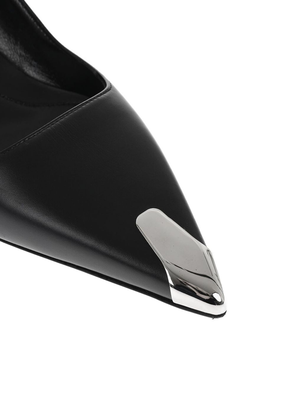 metallic-toe pumps - 4