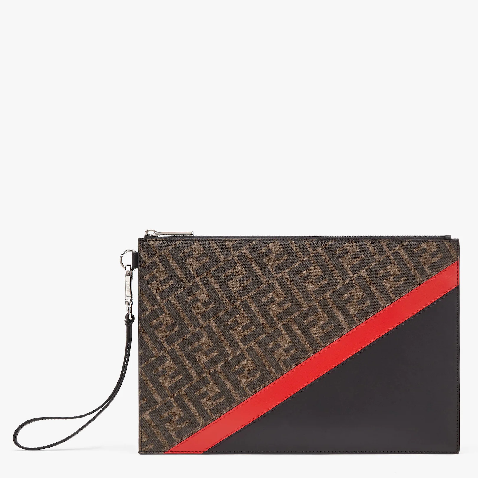 Brown fabric bag - 1