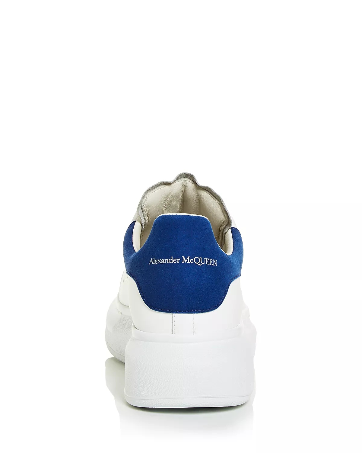 Women's Oversized Suede Heel Detail Sneakers - 5