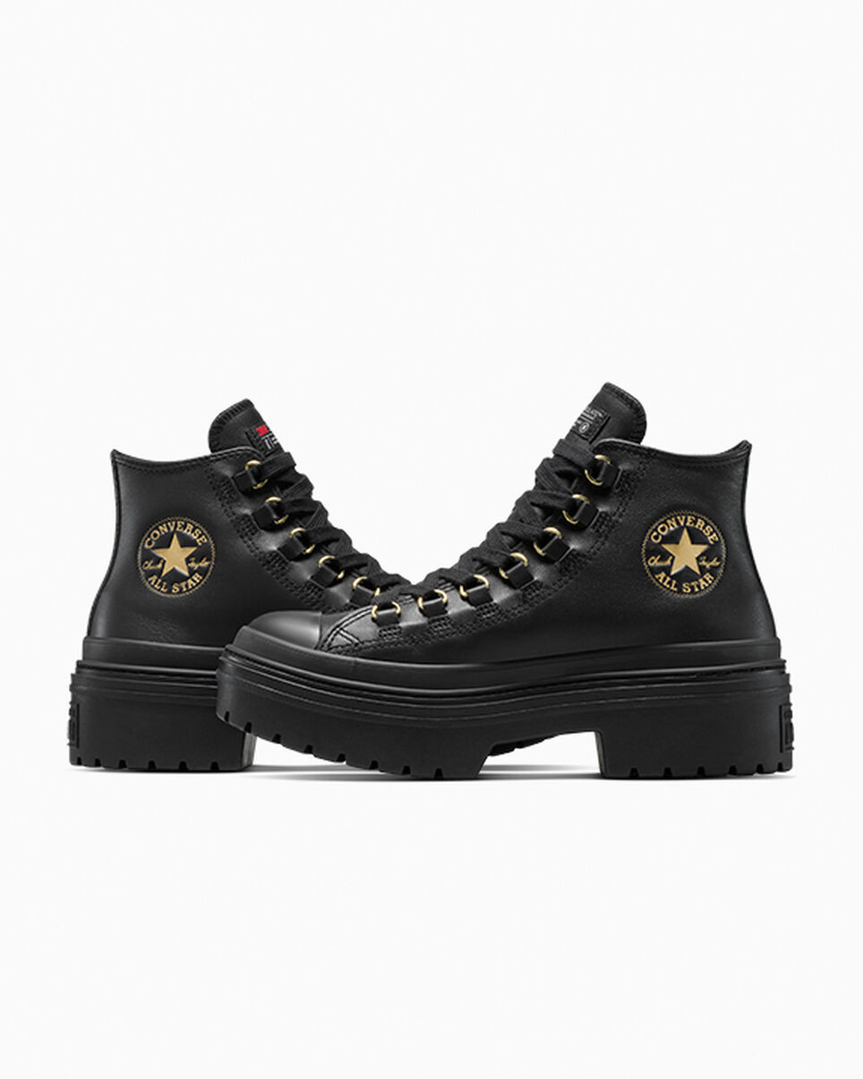 Chuck Taylor All Star Lugged Heel Platform Waterproof Leather - 7