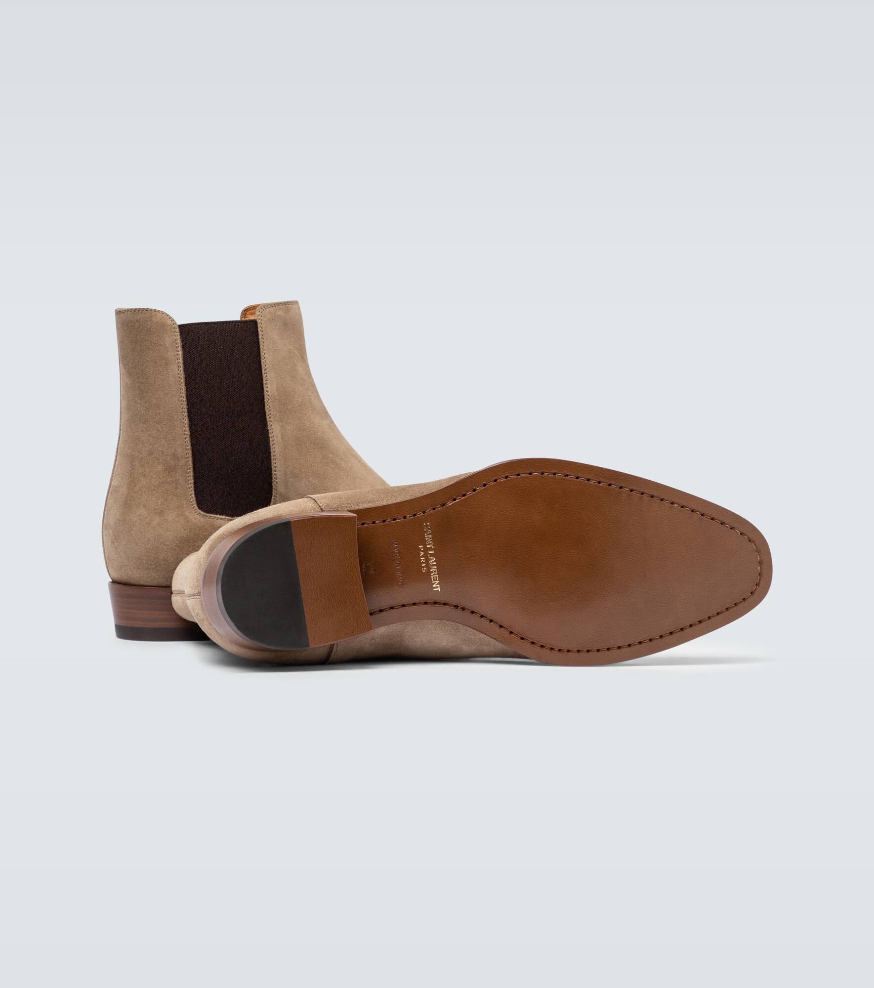 Wyatt suede Chelsea boots - 7