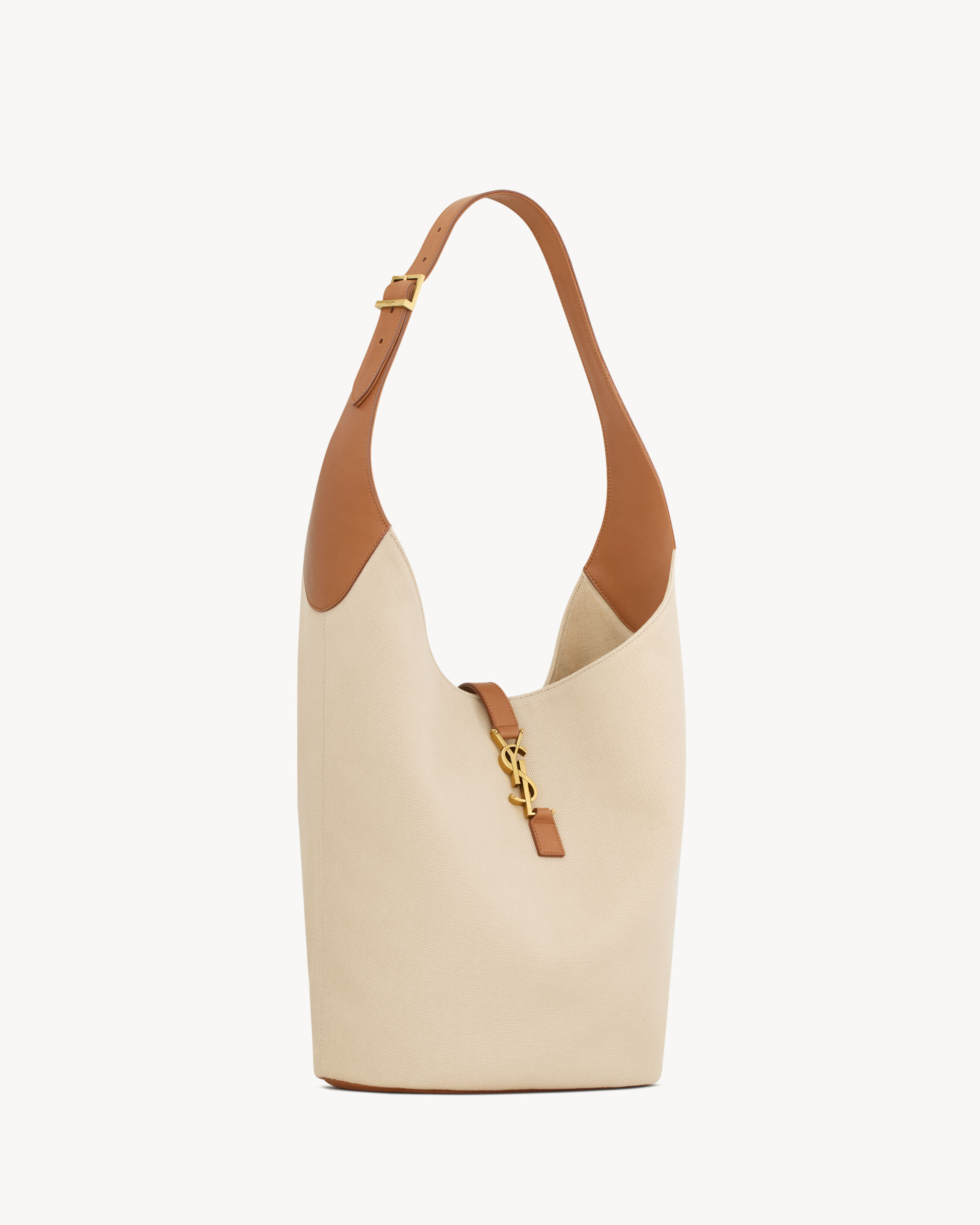 LE 5 À 7 HOBO IN CANVAS AND LEATHER - 5