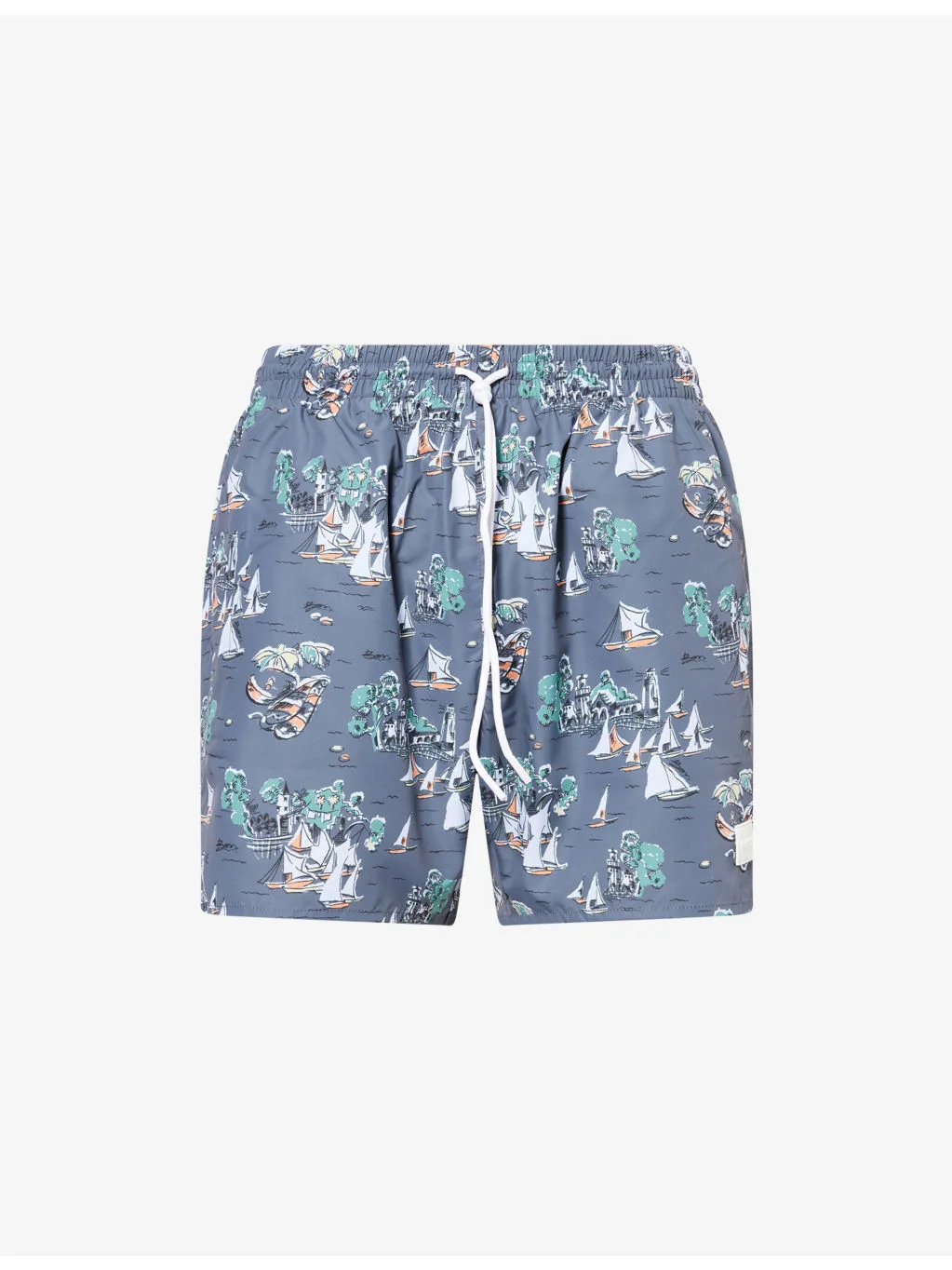 Piranha Printed Swim Shorts - 1