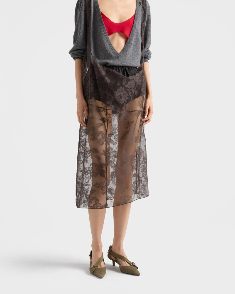 Prada Canvas pumps outlook