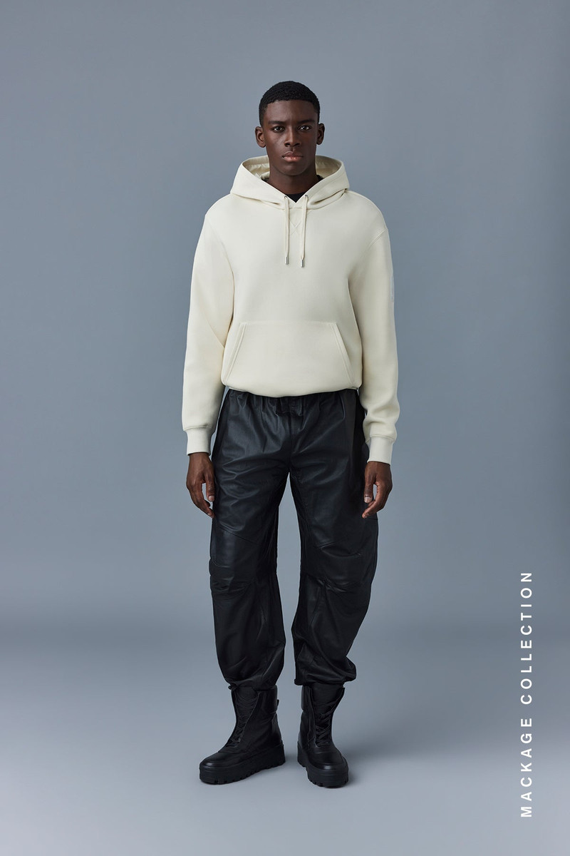 MACKAGE ISAK Supple leather pants with articulated knees outlook